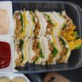 Aamna Saad's cooksnap of when they made Bbq Club Sandwiches.