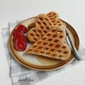 Cooksnap dari Erlina untuk resep Waffle dengan Murbei Compote