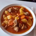 El cooksnap de Ari Sanchez cuando hizo Estofado de cerdo con patatas y zanahorias.