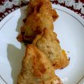 Bharti R Sonawane's cooksnap of when they made समोसा.