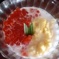Cooksnap dari Isma Rachmawati untuk resep 🌽Bubur Jagung Mutiara Pandan