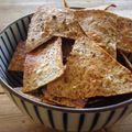 Ryan Goodwin's cooksnap of when they made Brown Rice Tortillas Crackers.