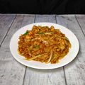 Cooksnap shazrina semasa beliau membuat Kuey Teow Goreng Daging.