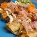 El cooksnap de diana urrutia cuando hizo Tacos dorados de tinga de pollo.