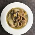 El cooksnap de @tesa.cuina cuando hizo Arroz caldoso con Pescado, Pulpitos y Calamar.