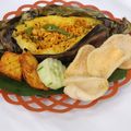 Cooksnap dari Ummi Kalsum untuk resep Nasi Bakar Ayam Suwir Pedas