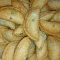 Vinita Jain's cooksnap of when they made Shahi Mava gujiya.