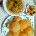 Neha Vishal का कुकस्नैप जब उन्होंने पानी पूरी (Pani Puri recipe in Hindi) बनाया था।