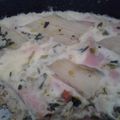El cooksnap de Patricia Mamaní cuando hizo Pencas de acelga con jamón, queso y salsa blanca.