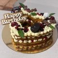S.O. Cooksnap-ja, amikor elkészítette a(z) Málnás, mascarponés-fehércsokis szàmtorta 🎂 receptet.