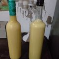 El cooksnap de Mariela Penin cuando hizo Licor de huevo sin huevo.