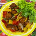 Cooksnap của Đỗ Thị Ngọc Thùy khi họ làm theo món Sườn xào chua ngọt