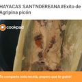 El cooksnap de Agripina picón. cuando hizo Hayacas santandereanas.