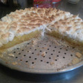 El cooksnap de Claudia López cuando hizo Lemon Pie.