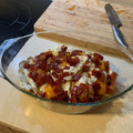 El cooksnap de Eduardo Agudo Alba cuando hizo Huevos rotos con jamón caramelizado.