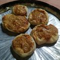 El cooksnap de Micaela Trani cuando hizo Canastas de cebolla caseras.