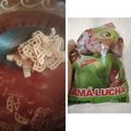El cooksnap de JavierHawks pino cuando hizo Sopa de fideo codito con espinaca.