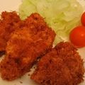 El cooksnap de Yuri Hirakawa cuando hizo Tonkatsu (cerdo empanado).