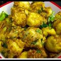 abhirjot का कुकस्नैप जब उन्होंने फ्राई मसाला अरबी (fry masala arbi recipe in Hindi) बनाया था।