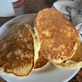 El cooksnap de Maria Eugenia Murias cuando hizo Panqueques de banana avena y harina integral.