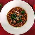 Richa Vardhan का कुकस्नैप जब उन्होंने छोले मसाले (chole masale recipe in Hindi) बनाया था।