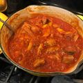 x's cooksnap of when they made Sausage, Peppers, and Onions - Slow Cooker.
