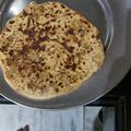 Aarti Sharma का कुकस्नैप जब उन्होंने प्याज का पराठा(pyaz ka paratha recipe in hindi) बनाया था।