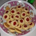 Cooksnap dari Fadila Diastiti untuk resep Cookies Selai Strawberry/Thumbprint (Teflon + Takaran Sendok)