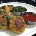 Seema Sahu का कुकस्नैप जब उन्होंने आलू टिक्की (Aloo tikki recipe in Hindi) बनाया था।