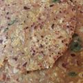 Mamta Shahu's cooksnap of when they made Cabbage Paratha.
