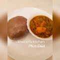 Maman jaafar(khairan)'s cooksnap of when they made Tuwon semonvita da alabo da miyar kubewa danya.