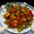 Vandana Johri का कुकस्नैप जब उन्होंने कड़ाई मशरूम (kadai mushroom recipe in Hindi) बनाया था।