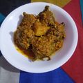 Pradnya Khadpekar's cooksnap of when they made Stuffed Brinjal Curry.