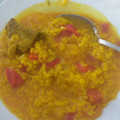El cooksnap de Amparo Lledó cuando hizo Arroz de costillejas y magra murciano.