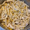 Cirmilla Cooksnap-ja, amikor elkészítette a(z) Egyszerű tejszínes-kukoricás csirkés penne receptet.