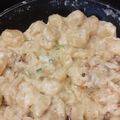 AnyM Cooksnap-ja, amikor elkészítette a(z) Gnocchi - Tejszínes, fokhagymás sajtos szószban 🥔🥚🧀🧄 receptet.
