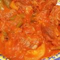 El cooksnap de Toñi t cuando hizo Magro con tomate y verdura.