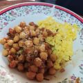 El cooksnap de Pignataro ANA GENOVEVA cuando hizo Chana Masala - guiso hindú de garbanzos..