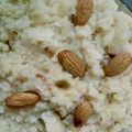 namarta chopra's cooksnap of when they made Aate ka halwa.