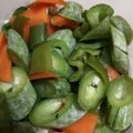 張子芸 的 蒜炒蛇瓜 cooksnap