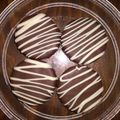 El cooksnap de Gianina Faccio cuando hizo Alfajores de maicena con cobertura.