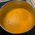 El cooksnap de Alexis cuando hizo Crema de calabaza y zanahoria.
