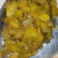 mahima Awasthi का कुकस्नैप जब उन्होंने खट्टी मीठी कद्दू की सब्जी (Khatti meethi kaddu ki sabzi recipe in hindi) बनाया था।