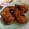 Cooksnap Aznie Khasri semasa beliau membuat Ayam Goreng PKP.
