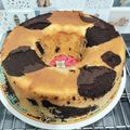 Cooksnap dari Mommy Queen 👑 untuk resep Marmer cake lembut (8 telur)