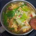 Cooksnap dari Deasy untuk resep Sup sawi tahu putih ala korea