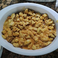 El cooksnap de mariana velez cuando hizo Pollo al curry, con papas al horno!.