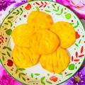 Chandra kamdar का कुकस्नैप जब उन्होंने मिनी बाइट पीली मठरी (mini bite pili mathri recipe in Hindi) बनाया था।