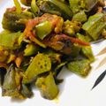 Chef_From_Uae. 's cooksnap of when they made Masalaydar Dahi Bhindi.