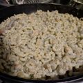 Betti Cooksnap-ja, amikor elkészítette a(z) Tejszínes koktélrákos spagetti. Gluténmentes, laktózmentes receptet.